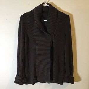 Calvin Klein Jeans Brown Long Sleeve Sweater  Sz M